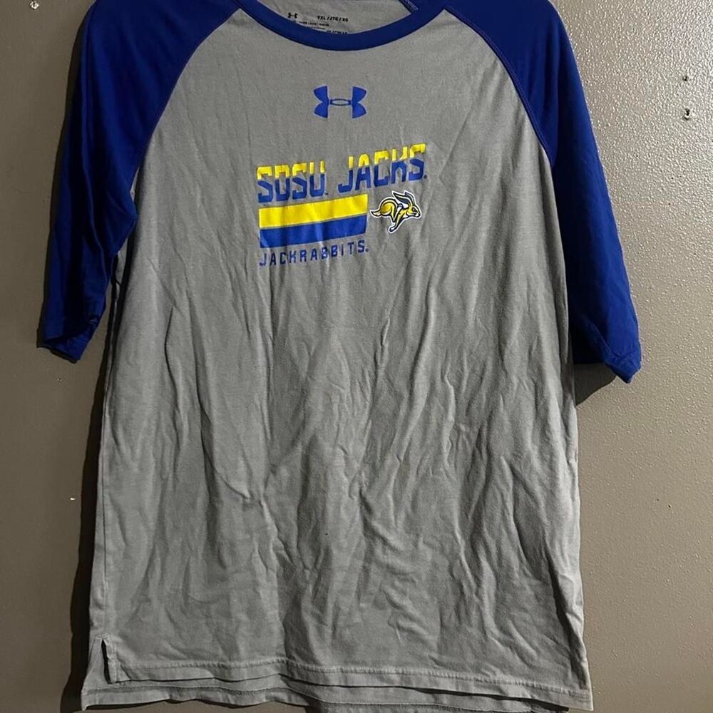 Under-armour Grey and Blue T-shirt